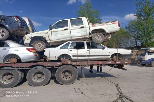 报废车回收:底盘悬挂持续颠簸的“变形劳损”